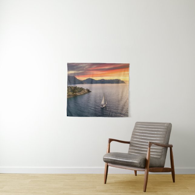 Tapete De Parede Coastline | Bodrum, Turquia (In Situ (Horizontal))