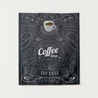 Tapete De Parede Cobertor de Café