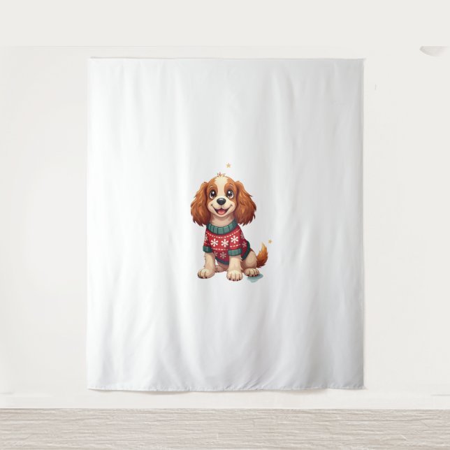 Tapete De Parede Cocker Spaniel Snowflake (Frente)