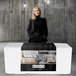 Tapete De Parede Código QR do Banner de Mesa Real Estate do Executa