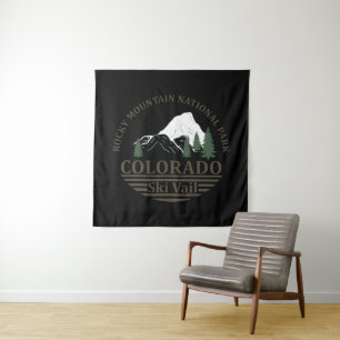 Tapete De Parede codorniz de esqui do estado do Colorado