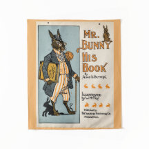 Coelhinho de Coelho Vintage com Livro - Professor,