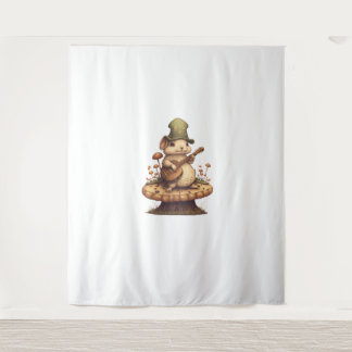 Tapete De Parede Coelho Tocando Banjo Em Coelhinho De Cogu