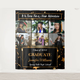 Tapete De Parede Colagem de fotos personalizadas de formatura Nome 
