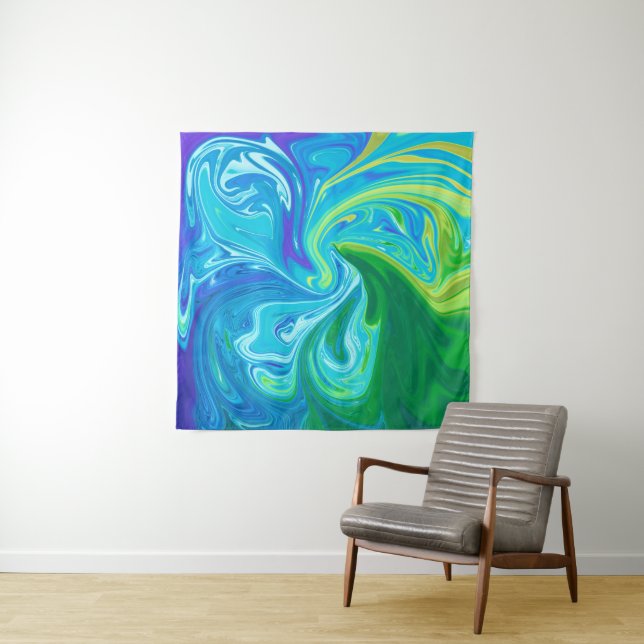 Tapete De Parede Colorful abstract art (In Situ)