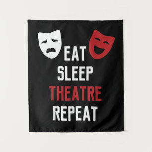 Tapete De Parede Comer Dormir Atre Repetir - Gif Ator de Musical da