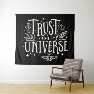 Tapete De Parede Confie no universo