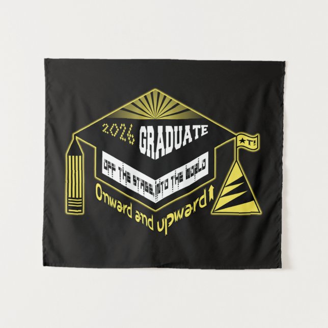 Tapete De Parede Congratulations, 2026 Graduate! (Frente (Horizontal))