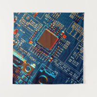 Conselho de circuito eletrônico fechado. eletrônic