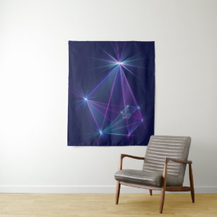 Tapete De Parede Constelação, Abstrato Fantasy Arte Fractal