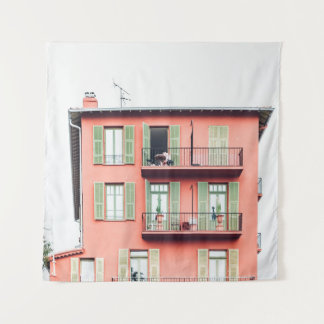 TAPETE DE PAREDE CONSTRUÇÃO DE 4 HORAS DE LARANJA E VERDE