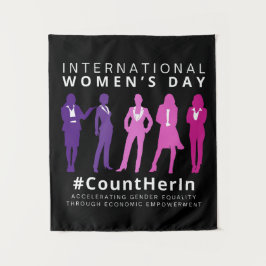 Tapete De Parede Conte-A No Dia Internacional da Mulher