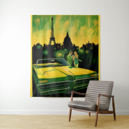 Tapete De Parede Conversível Bonneville dos anos 60