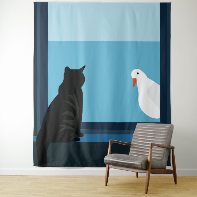 Tapete De Parede Convidado na janela (In Situ)