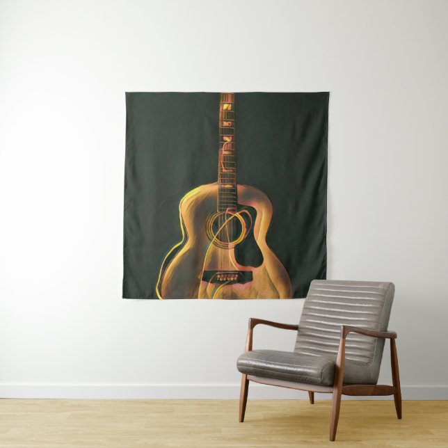 Tapete De Parede Cool guitarist gift (In Situ)