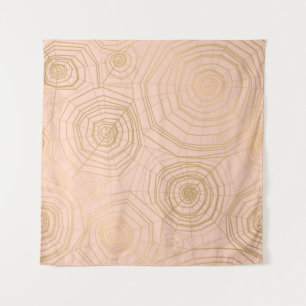 Tapete De Parede Cor pastel elegante com pateta transparente de tei