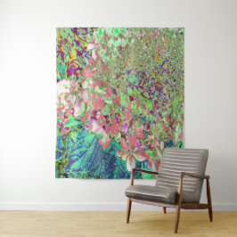 Tapete De Parede Coral Elegante e Chartreuse Limelight Hydrangea