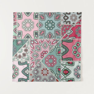 Tapete De Parede Corpo Árabe Indiano Quilt Vintage