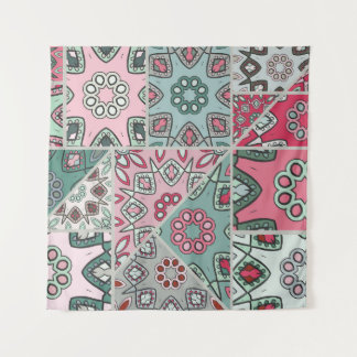 Tapete De Parede Corpo Árabe Indiano Quilt Vintage
