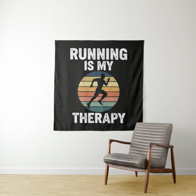 Tapete De Parede Correr É Minha Terapia (In Situ)