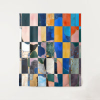 Cortina de Checkerboard Luxe