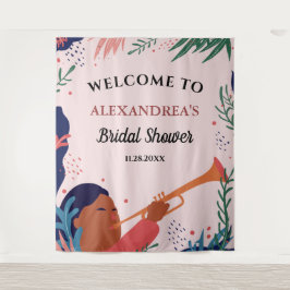 Tapete De Parede Cortina de Fundo de Booth de Fotos Rosa de Boas-vi