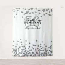 Cortina de Fundo para 50º Aniversário Confetes Pra