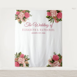 Tapete De Parede Cortina de fundo para cabine de fotos de casamento