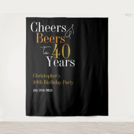 Tapete De Parede Cortina de Fundo para Festa de Cervejas e Parabéns