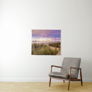 Tapete De Parede Costa da praia de Nápoles e oceano calmo   Florid