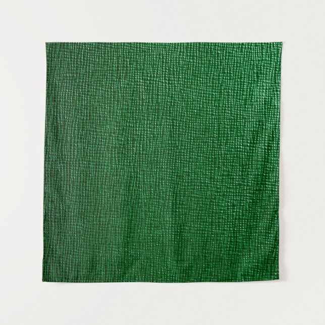 Tapete De Parede Couro com padrão abstrato em cor verde. Abst (Frente)