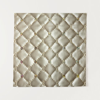 Tapete De Parede Couro-ouro: Textura De Fundo Luxuosa
