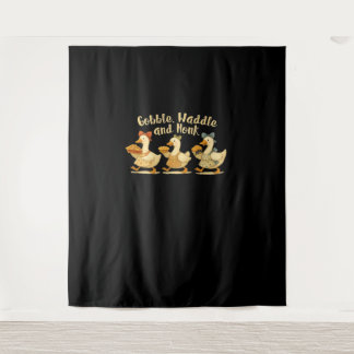 Tapete De Parede Cozy Fall Season Goose Gobble Waddle Honk Cute Cot