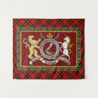 Crachá Wallace Clan & Tartan
