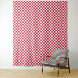 Tapete De Parede Cranberry fizz checkerboard pattern