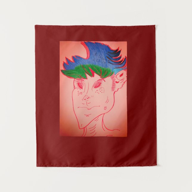 Tapete De Parede Creature Features Animation Tapestry (Frente)