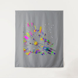 Tapete De Parede Criação de Arte Digital Futurística