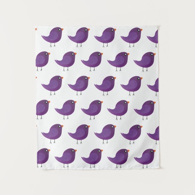 Tapete De Parede Crianças, passarinho fofo (Frente)