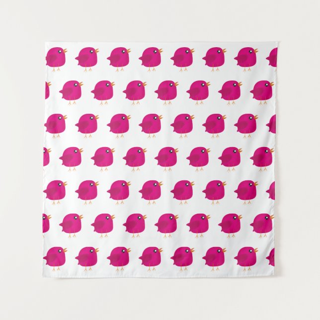 Tapete De Parede Crianças, passarinho fofo (Frente)