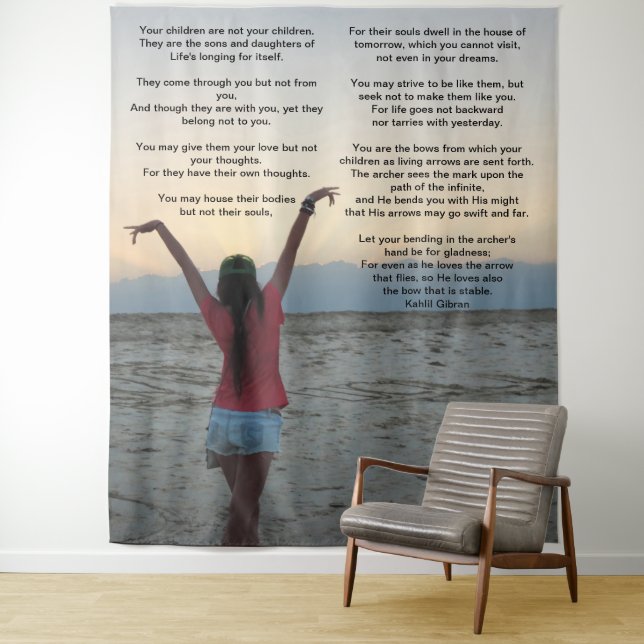 Tapete De Parede Crianças por Kahlil Gibraltar (In Situ)