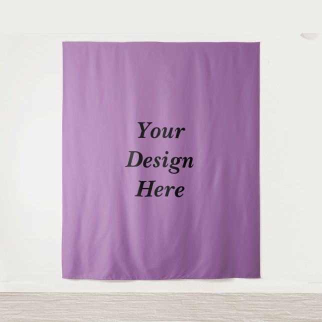 Tapete De Parede Crie seu próprio personalizado roxo (Frente)