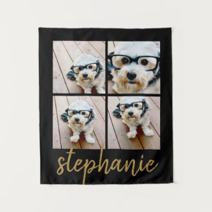 Tapete De Parede Crie sua própria colagem de fotos 4 - Script Doura