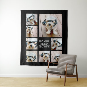 Tapete De Parede Crie uma colagem personalizada de fotos com 8 foto
