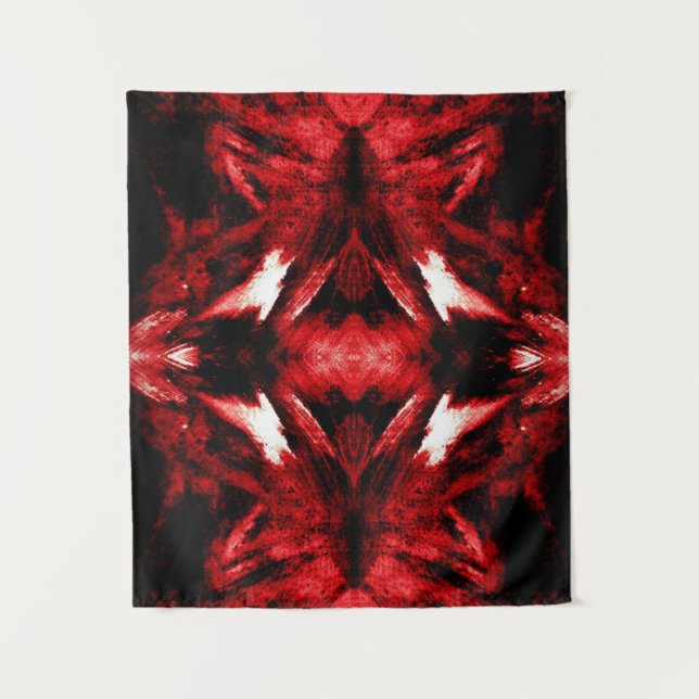 Tapete De Parede Crimson Symmetry (Frente)