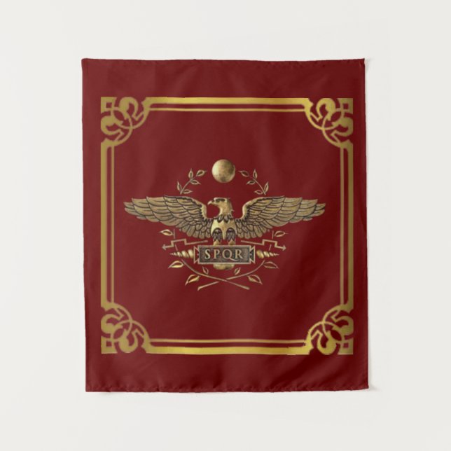 Tapete De Parede Crista Romana SPQR (Frente)