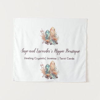 Tapete De Parede Cristais e Flores