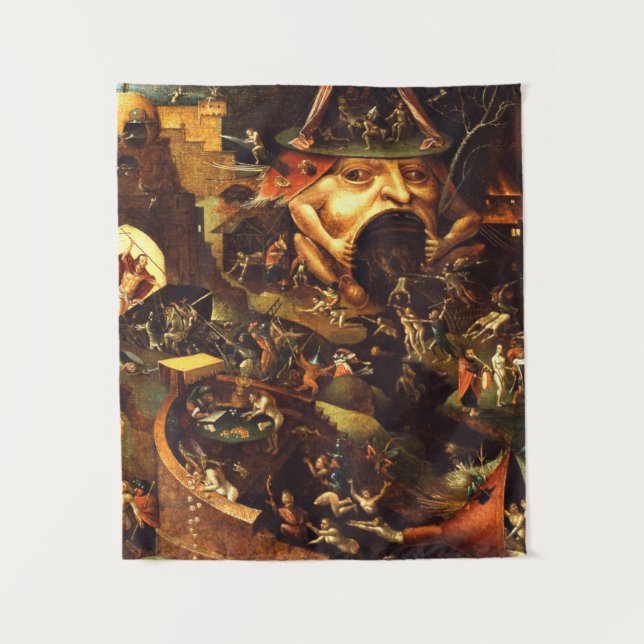 Tapete De Parede Cristo Hieronymus Bosch Em Limbo (Frente)