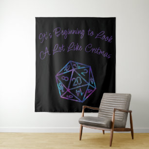 Tapete De Parede Critérios RPG Nebula Fantasy Tabletop Gamer Dice