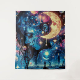 Tapete De Parede Críticos silenciosos debaixo da lua