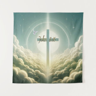 Tapete De Parede Cruz Celestial